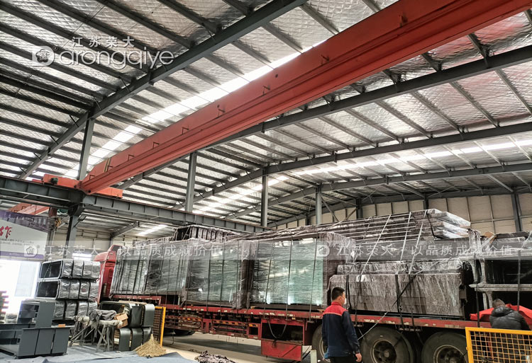 山西仿古公交候車亭發貨第二批